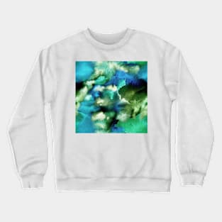 Watercolor landscape Crewneck Sweatshirt